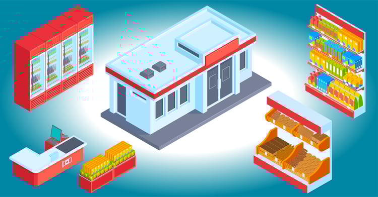 Convenience store zones