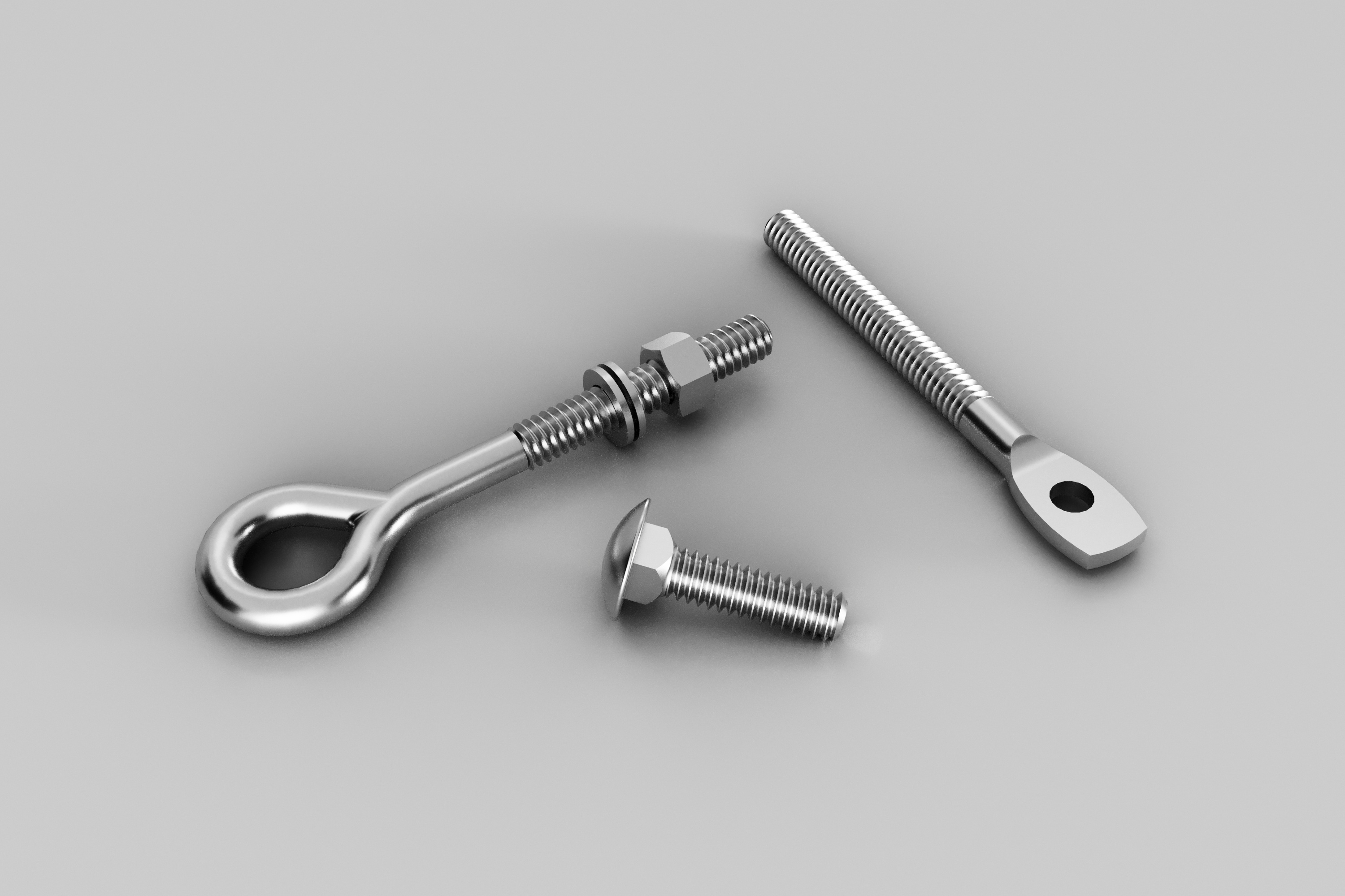 Bolt Fasteners for Display Signage