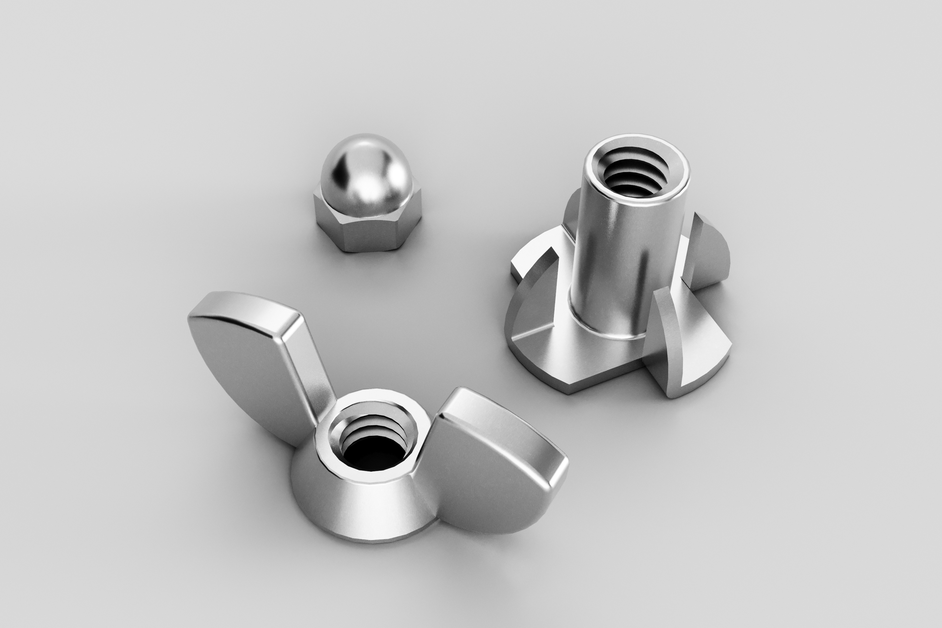 Fastener Nuts for Display 